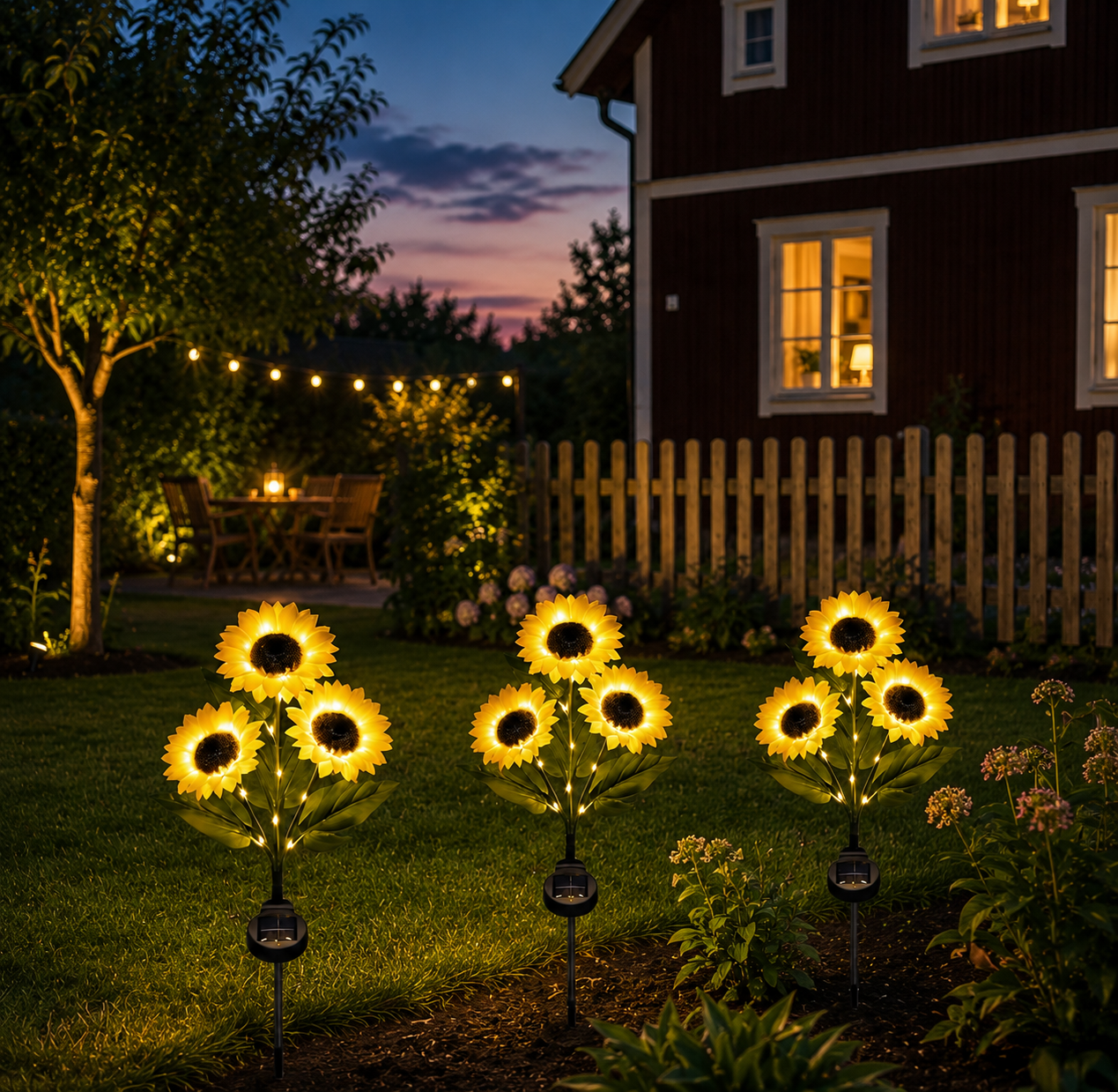 SolrosLjus – Stämningsfull trädgårdsbelysning med solenergi