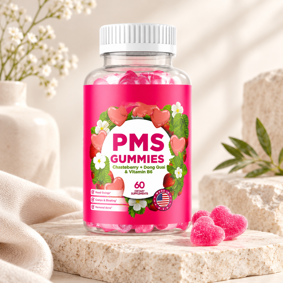 Cycle Balance Gummies – 60 gummies