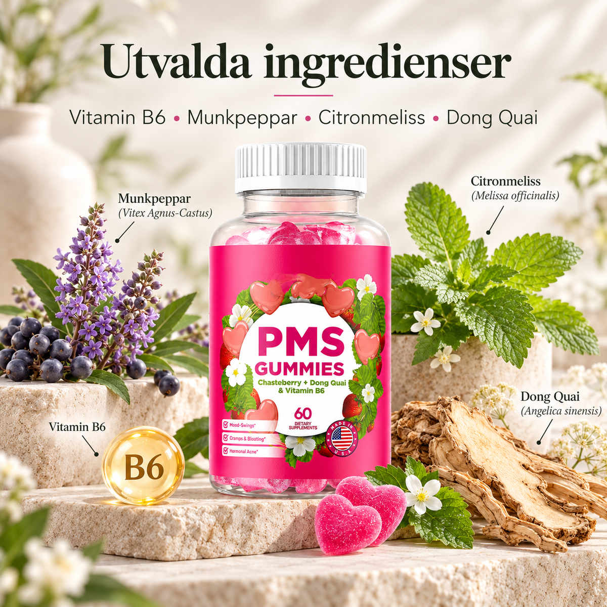 Cycle Balance Gummies – 60 gummies