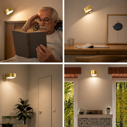 GlowFlex – Trådløs magnetisk lampe for fleksibel belysning