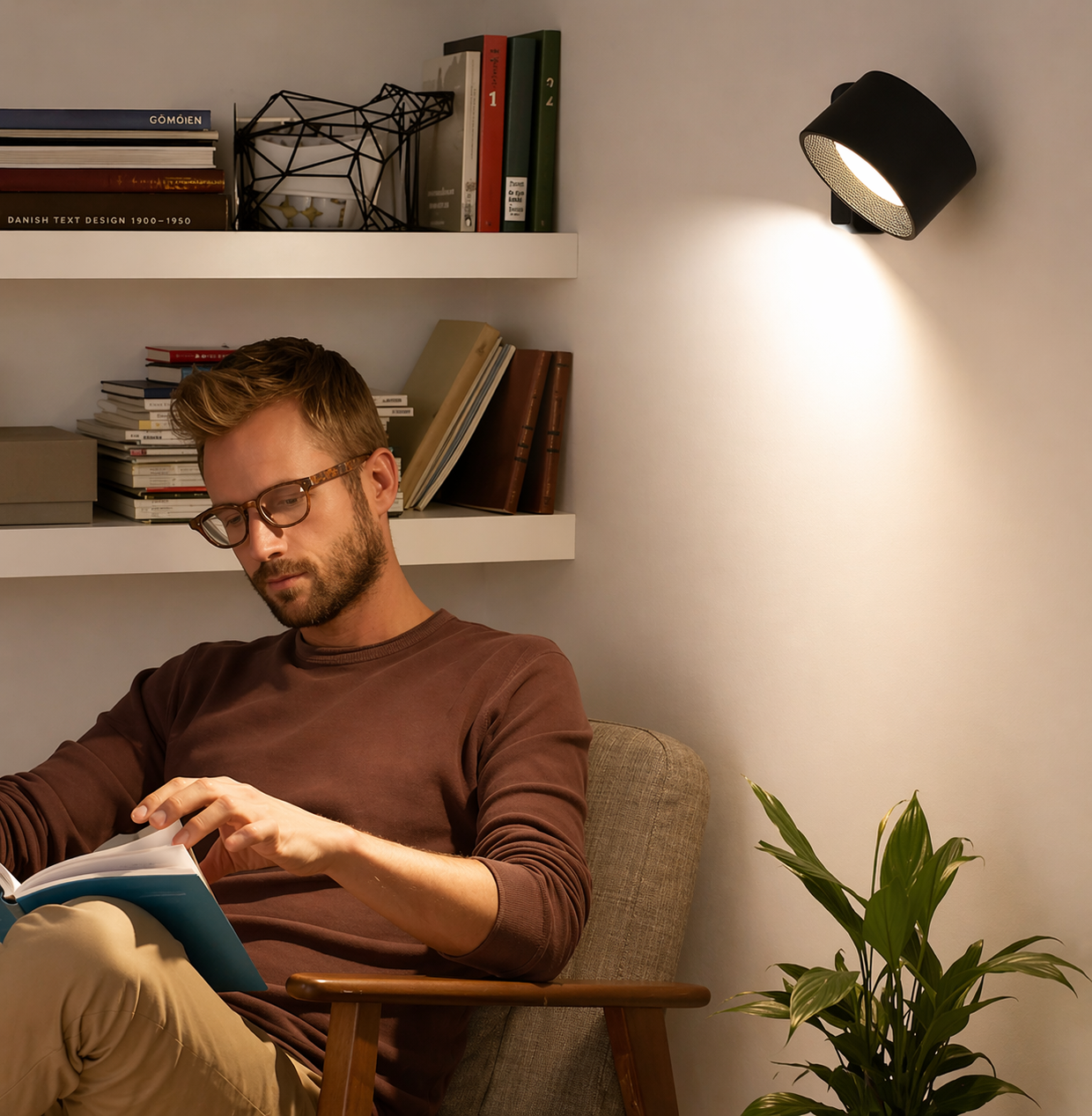 GlowFlex – Trådløs magnetisk lampe for fleksibel belysning
