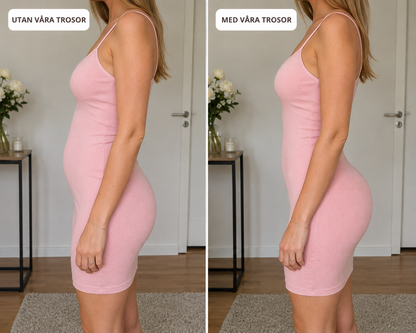 Formande trosor med hög midja