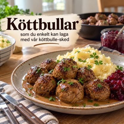 RullaBoll™ – Smart köttbullsformare
