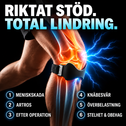 KneeBalance™ – Riktat stöd precis där knät behöver det