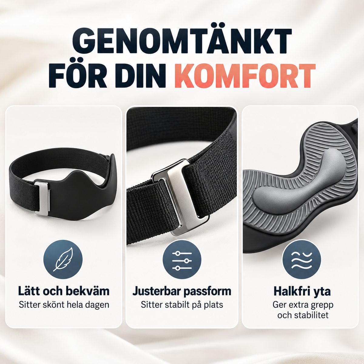 KneeBalance™ – Riktat stöd precis där knät behöver det