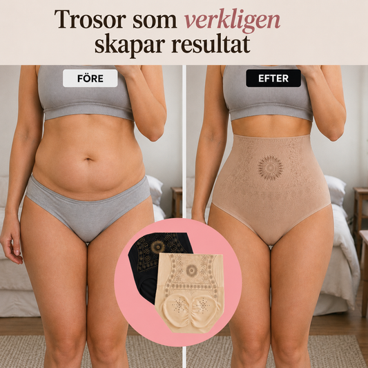 Formande trosor med hög midja
