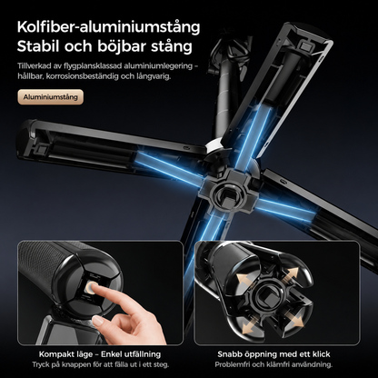 Magnetiskt mobilstativ 4-i-1