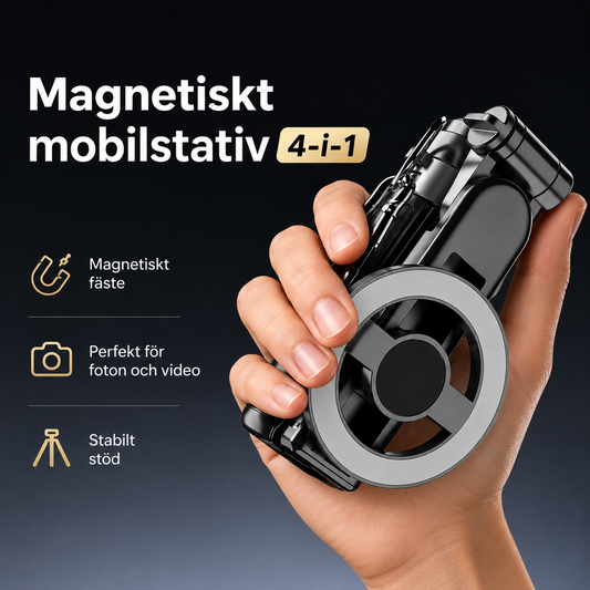 Magnetiskt mobilstativ 4-i-1