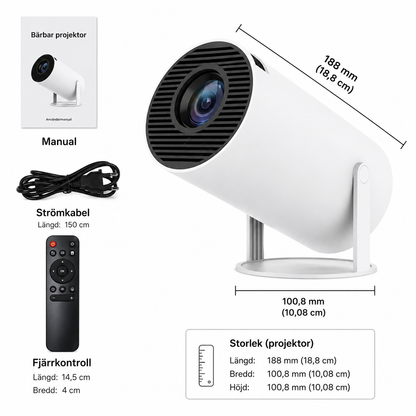 HY300 Smart Projektor