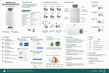 Smart Wi-Fi Radiatortermostat