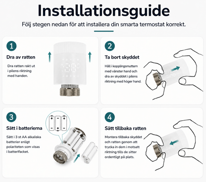 Smart Wi-Fi Radiatortermostat