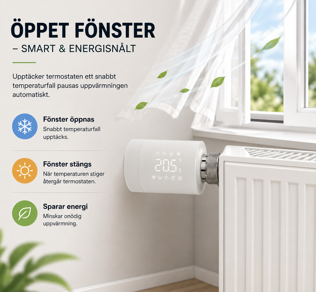 Smart Wi-Fi Radiatortermostat