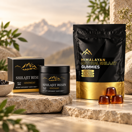 Shilajit – Resin 50 g eller Gummies 60 st