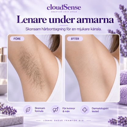 CloudSense™ Hårborttagningsmousse – 140 ml