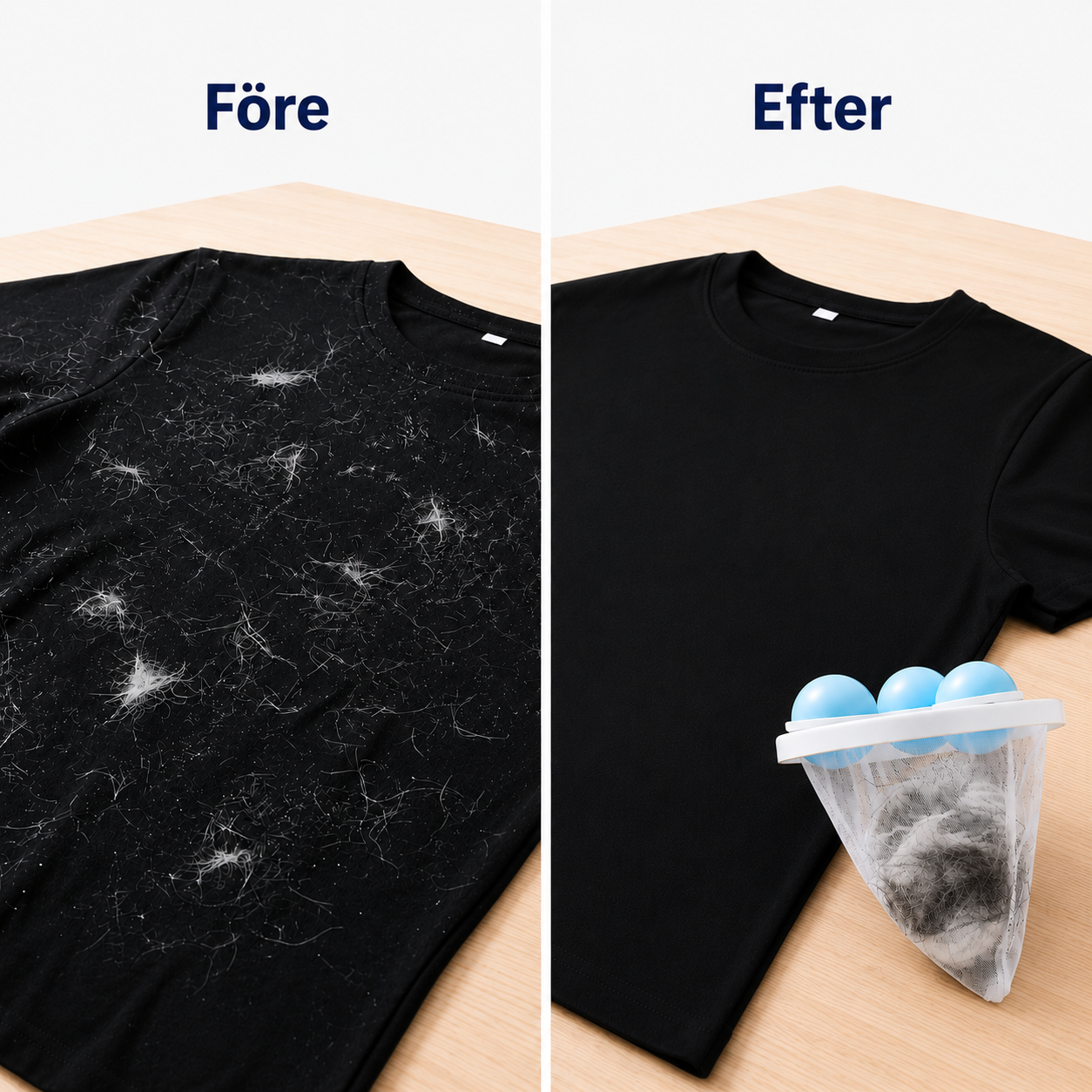 Hårfilter för Tvättmaskin – Fånga Upp Djurhår, Hårstrån och Ludd