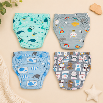 ECO Potträningsbyxor 4-pack