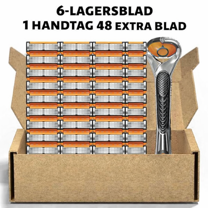 6-Blads Rakhyvlar i 24 / 48-pack