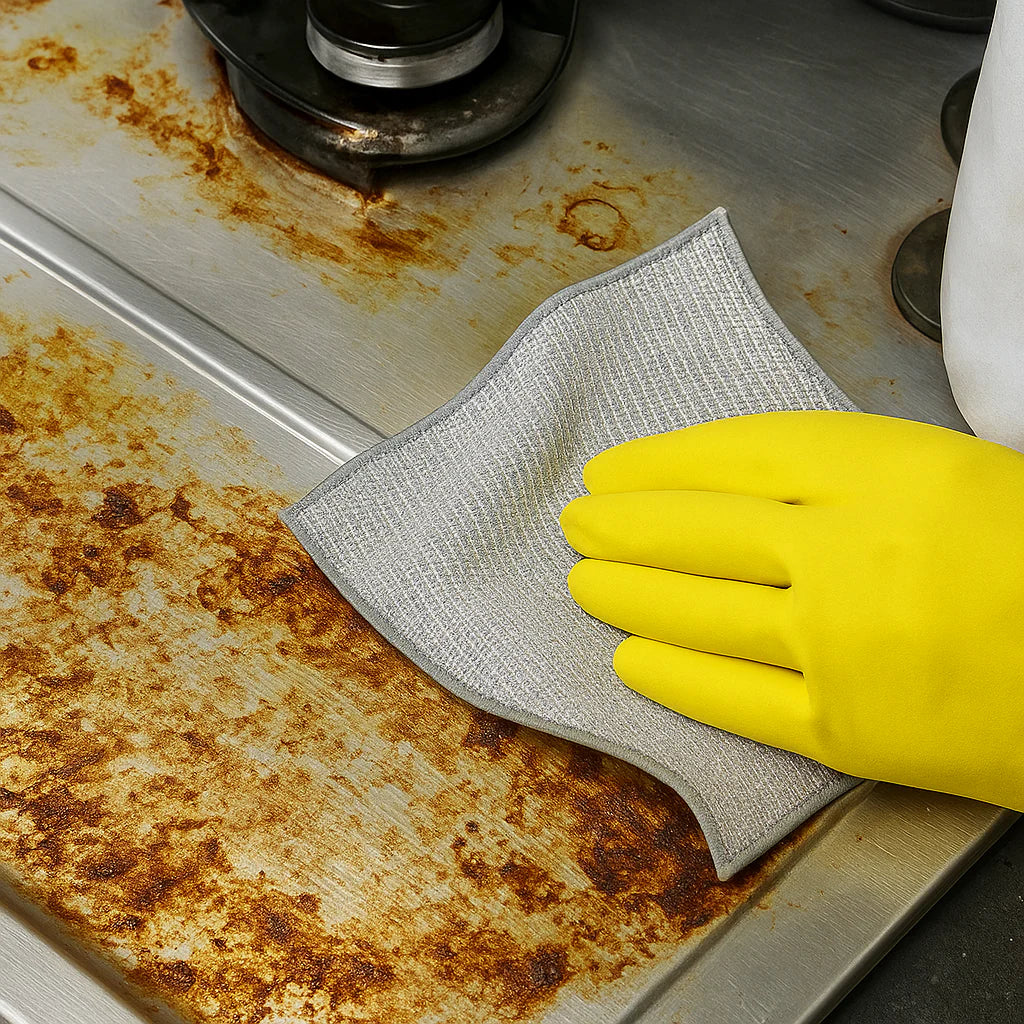 Purewipe-Mikrofiberduk för effektiv och hygienisk rengöring utan kemikalier