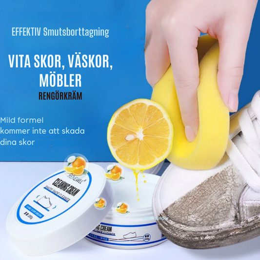 Rengöringskräm för skor