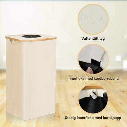 Lupaus- & 100 litran kierrätysastia pestävillä sisäpusseilla