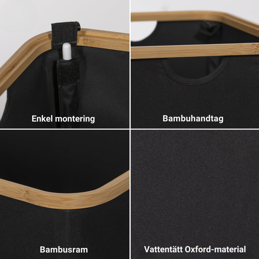 Lupaus- & 100 litran kierrätysastia pestävillä sisäpusseilla