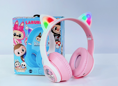 Trådlösa Hörlurar för barn - Labubu, Stitch eller Spiderman