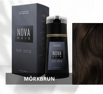 Nova färgschampo - Fri från ammoniak, väteperoxid och PPD.