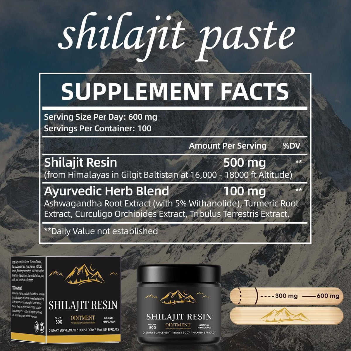 SHILAJIT RESIN 50 G