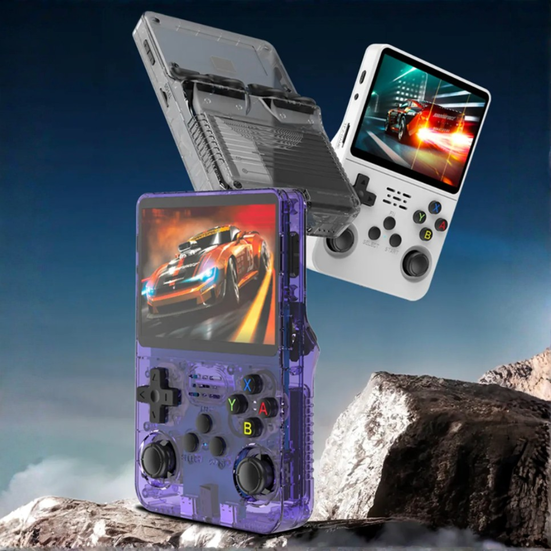 RetroGamer-serien – Retro spelkonsol med 500 – 40 000 inbyggda spel & TV-stöd