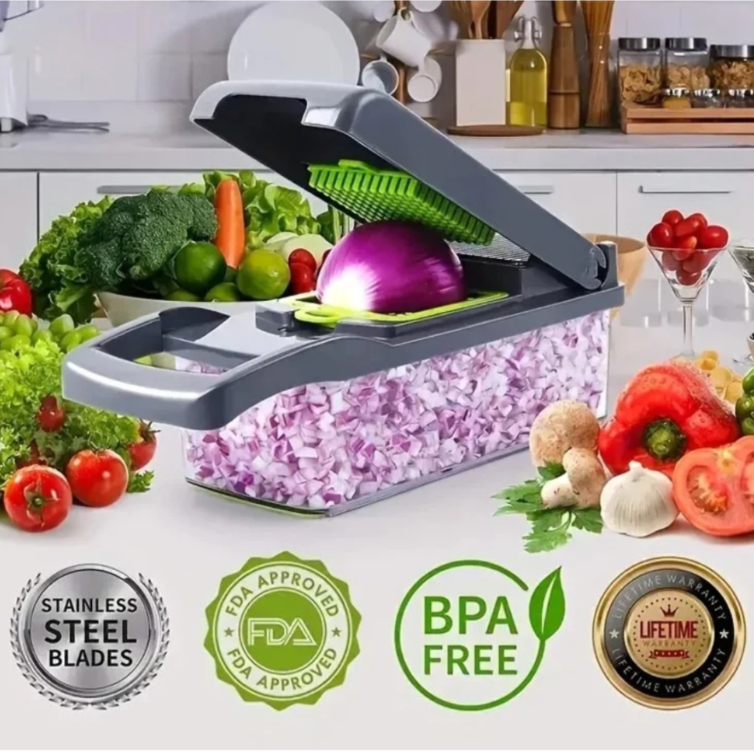 12-i-1 Multifunktionell Grönsakshackare