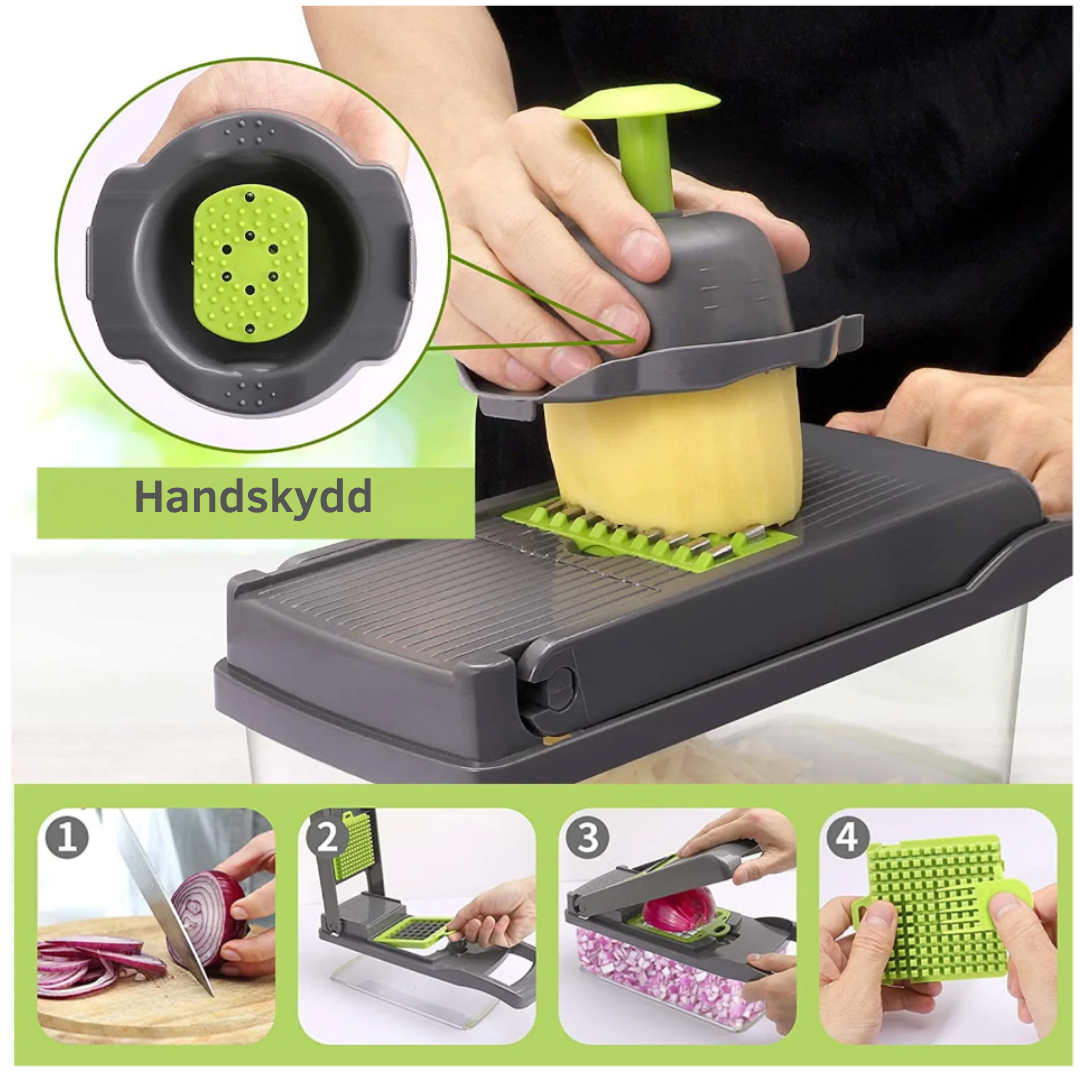 12-i-1 Multifunktionell Grönsakshackare