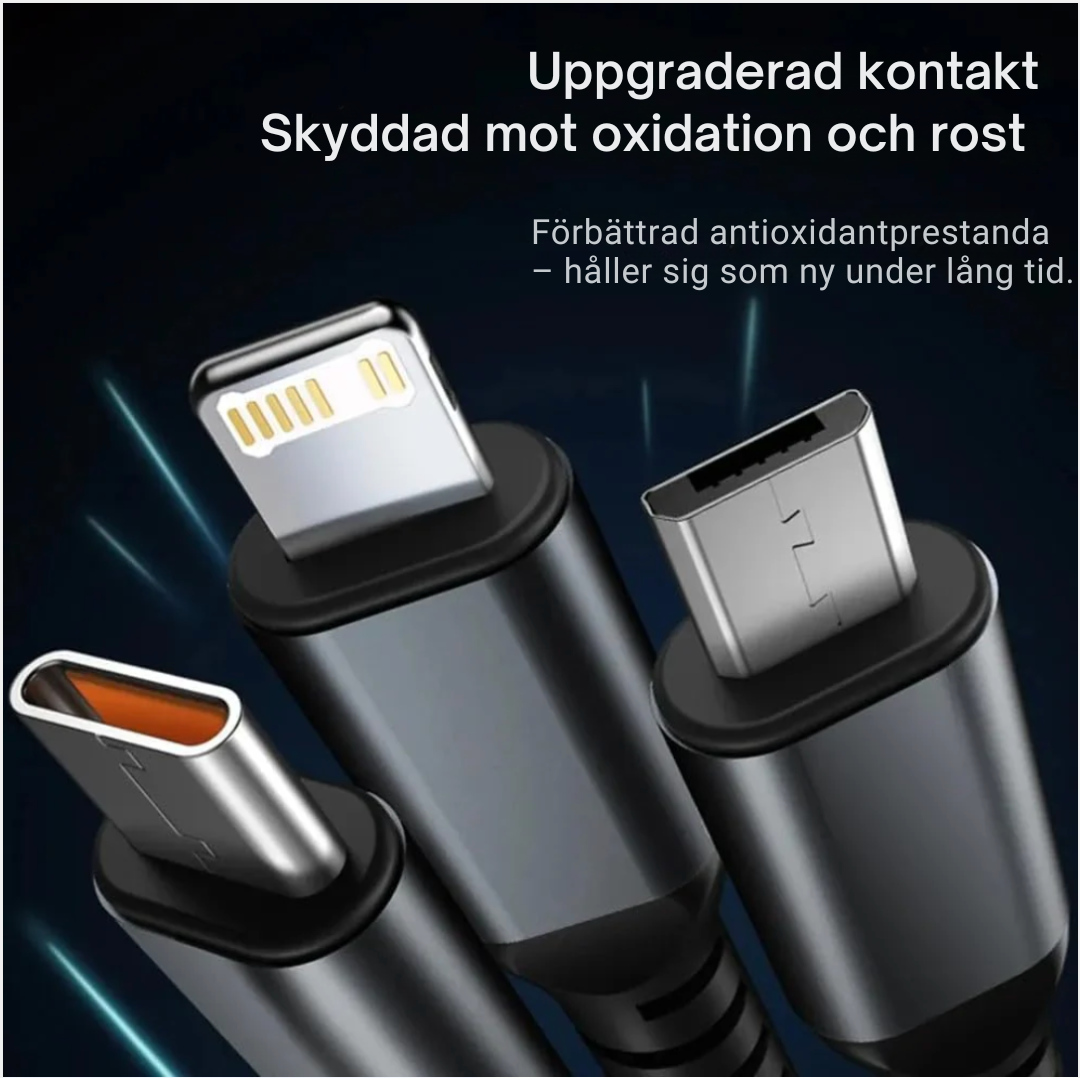 PowerMax 3-in-1 -pikalaturi 100 W kannettava litteä kannettava tietokone