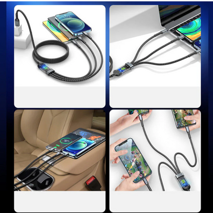 PowerMax 3-in-1 -pikalaturi 100 W kannettava litteä kannettava tietokone