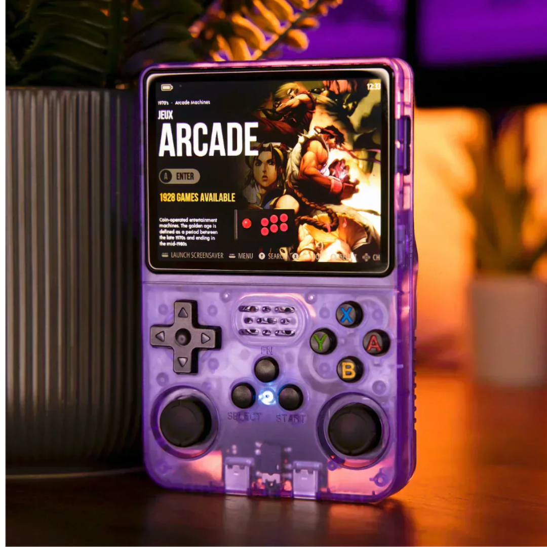 RetroGamer-serien – Retro spelkonsol med 500 – 40 000 inbyggda spel & TV-stöd