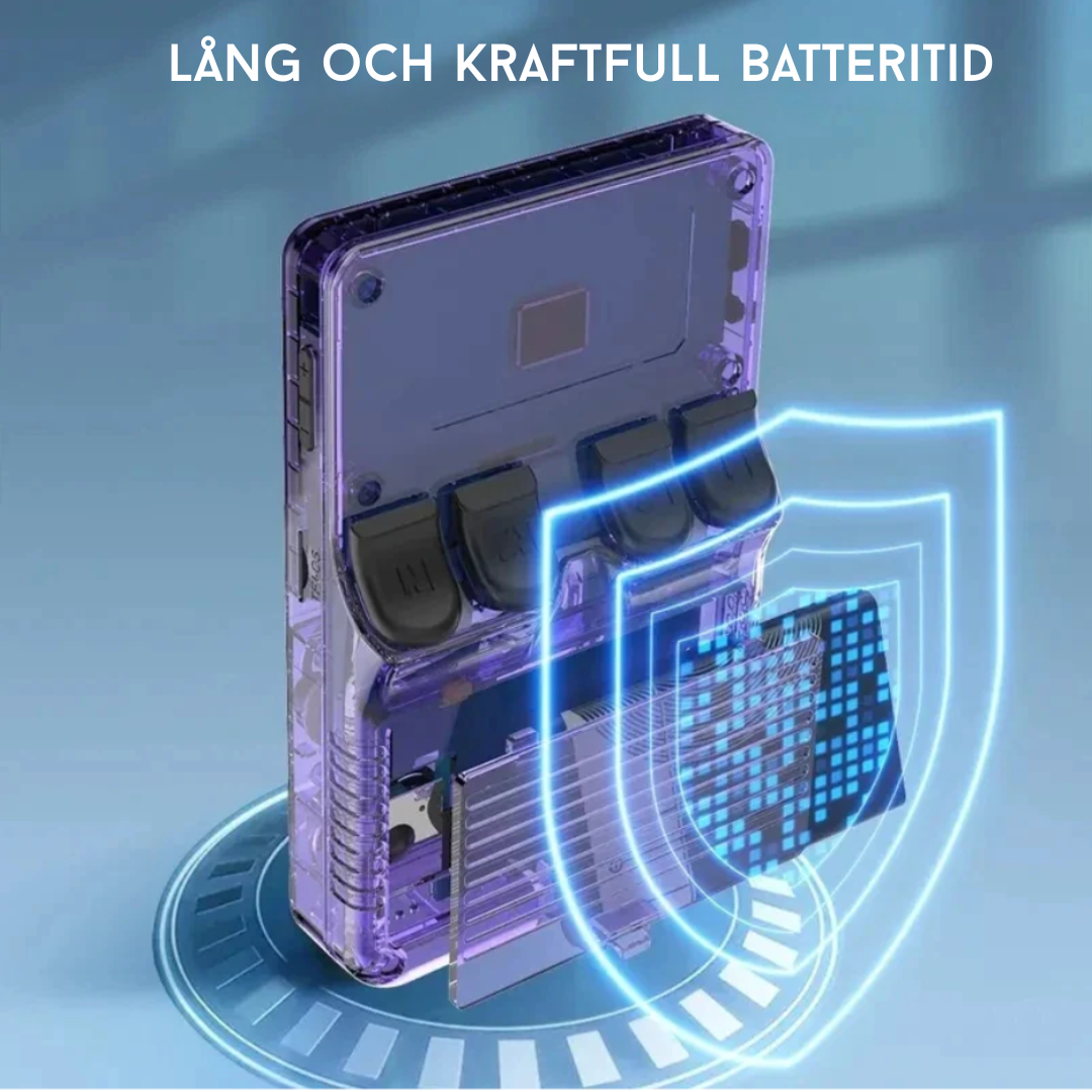 RetroGamer-serien – Retro spelkonsol med 500 – 40 000 inbyggda spel & TV-stöd