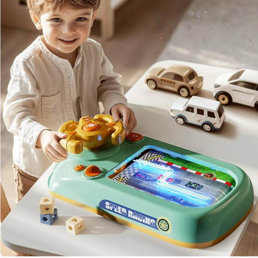 TrackMaster™ Byggbar racerbana för barn – med ljus och ljud