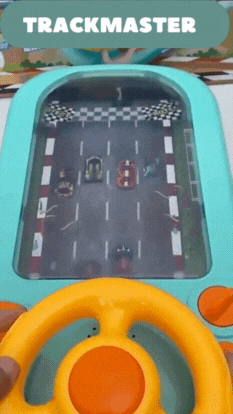 TrackMaster™ Byggbar racerbana för barn – med ljus och ljud