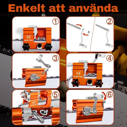 Kædesliber Pro – Præcisionssliber til motorsavskæder