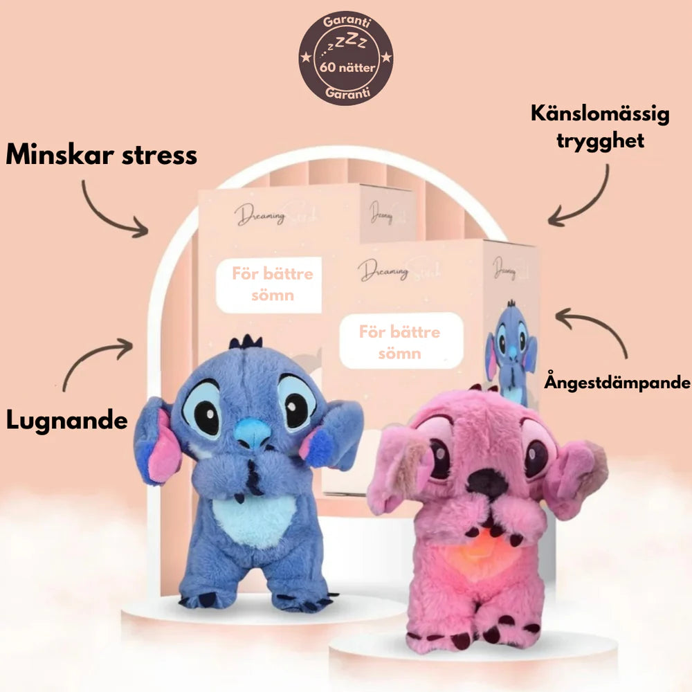 Trendande Koala & Stitch med lugnande andetag och musik