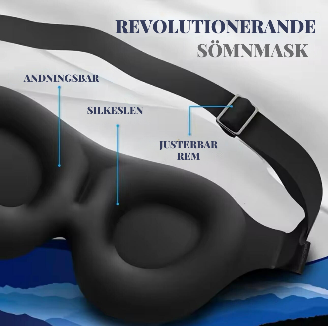 ErgoSleep™ 3D Sömnmask