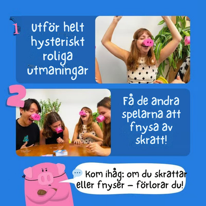 Snort Funny – Grisfniss-spelet