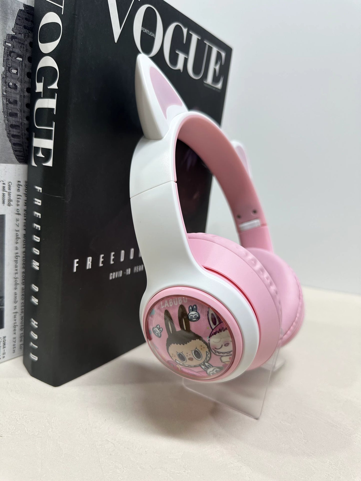 Trådlösa Hörlurar för barn - Labubu, Stitch eller Spiderman