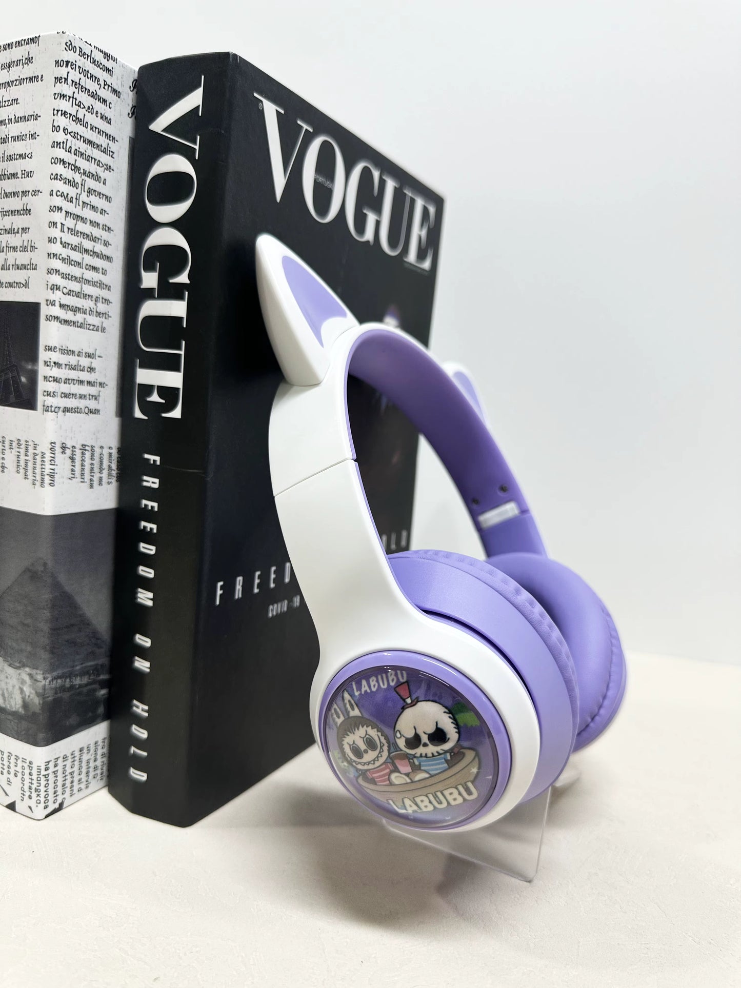 Trådlösa Hörlurar för barn - Labubu, Stitch eller Spiderman