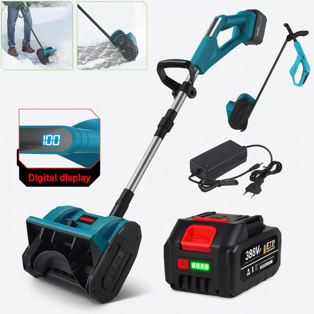 Batteridriven Elektrisk Snöskovel