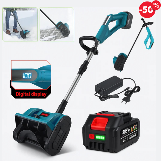 Batteridriven Elektrisk Snöskovel