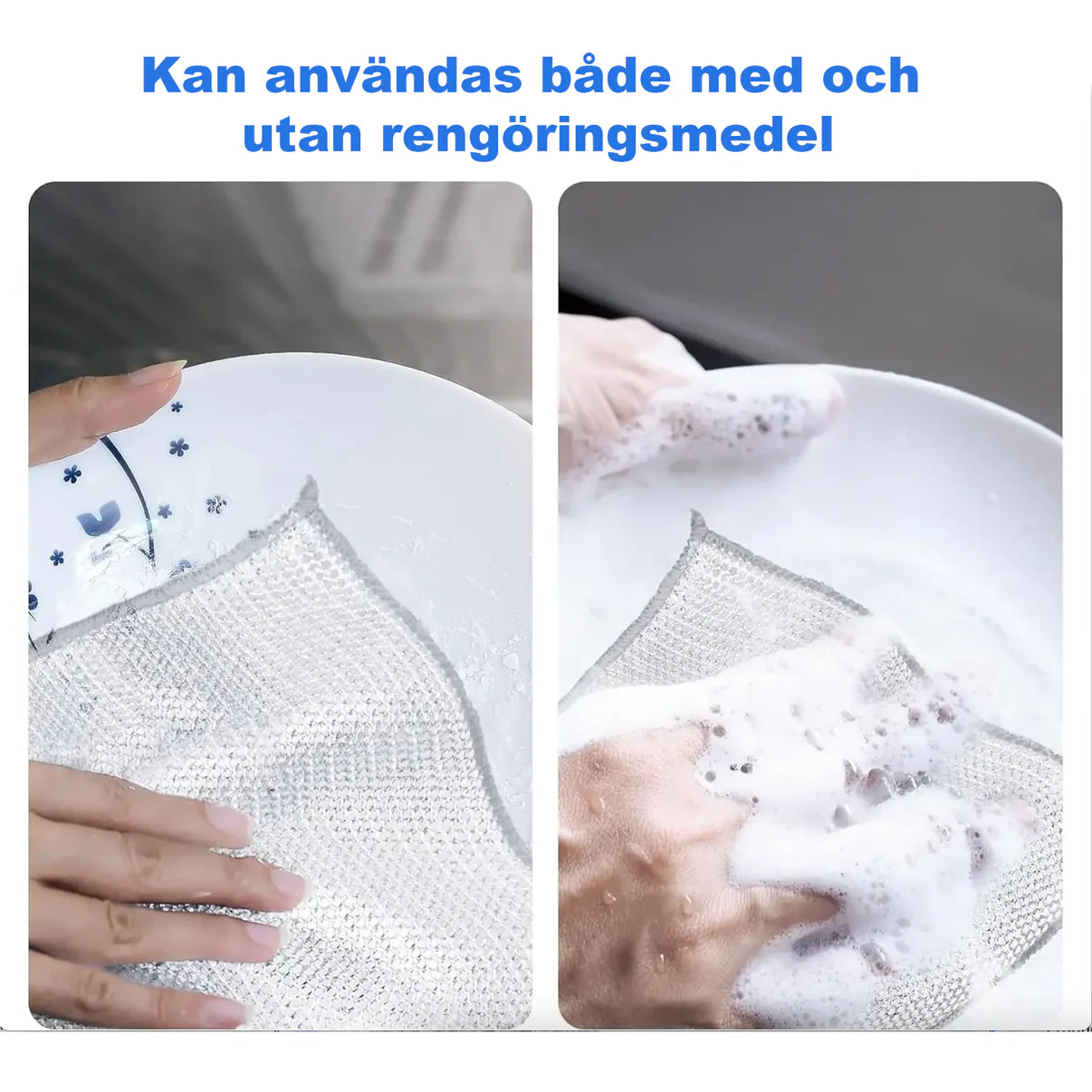 Purewipe-Mikrofiberduk för effektiv och hygienisk rengöring utan kemikalier