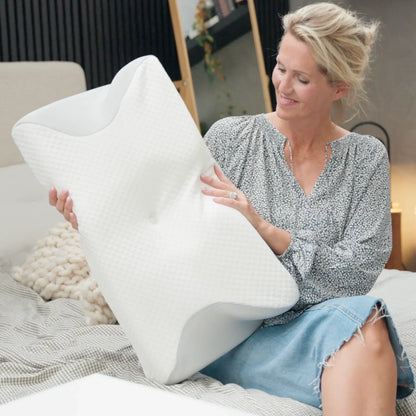Tempur orthopedic neck pillow plus