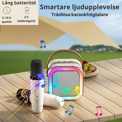 Trådlös Karaoke Mikrofon & Högtalare – För Barn och Vuxna