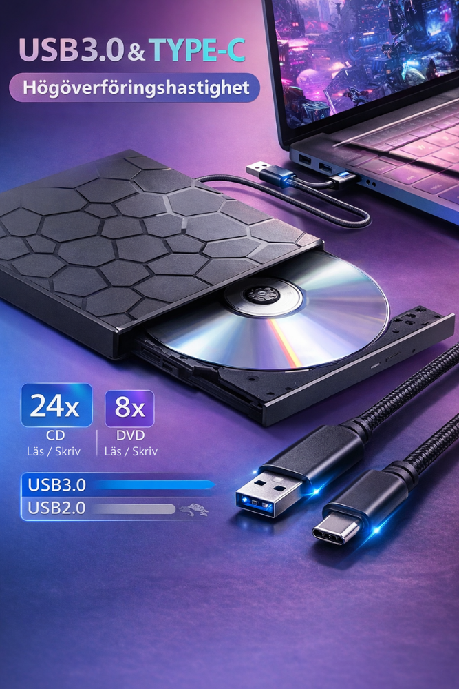Ekstern CD/DVD