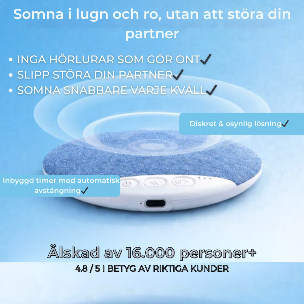 Somnia™ - Bluetooth-pudehøjttaler